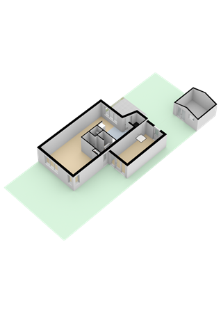 Floorplan - Ocelotstraat 7, 1338 CE Almere